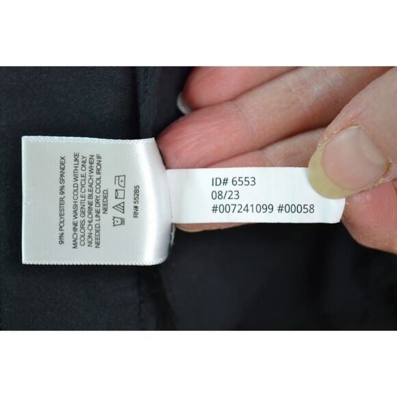 Express Editor Women's 6 Tall Black Mid Rise Bootcut Pant - Picture 11 of 15